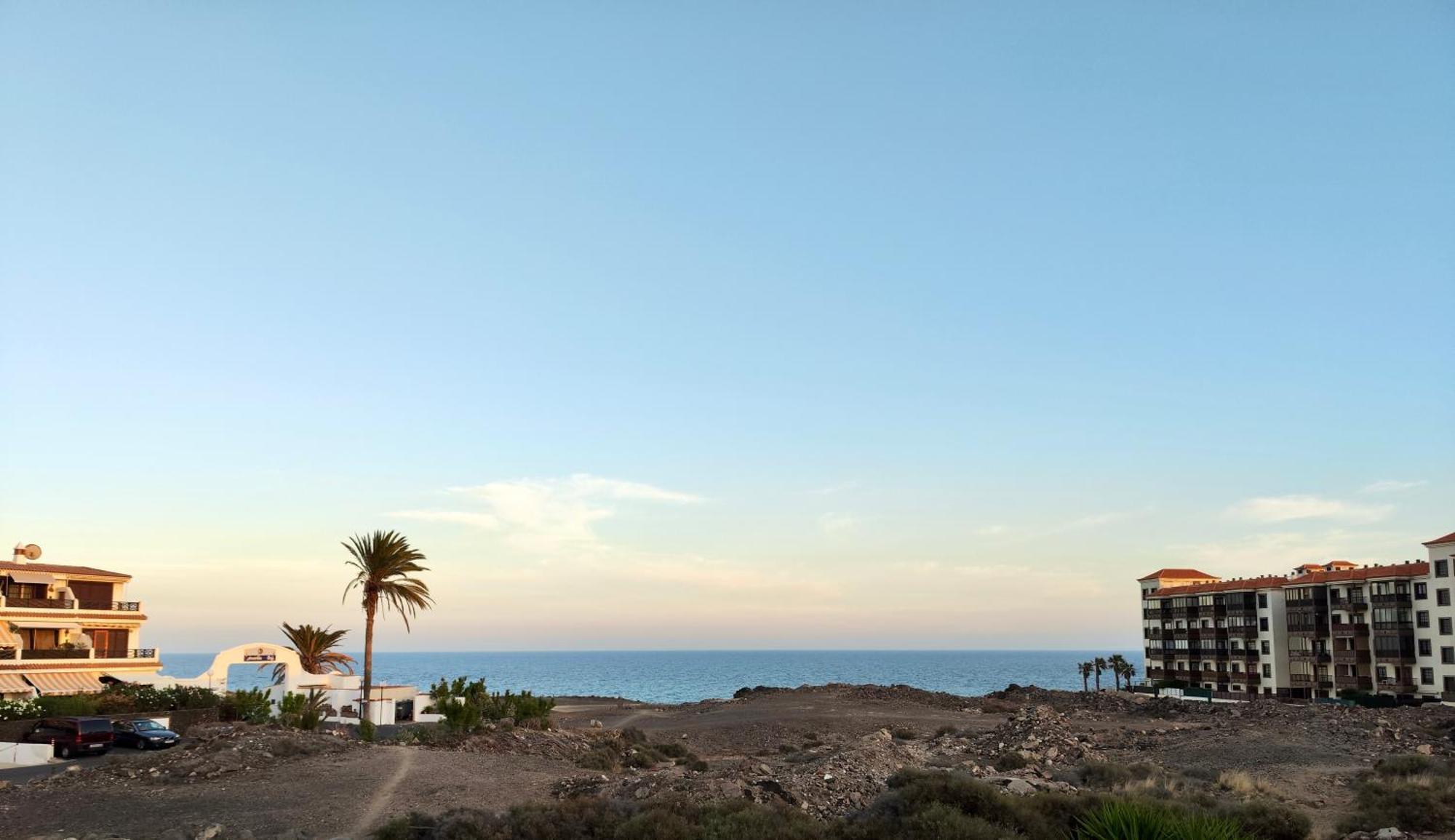 Encantador Estudio Con Terraza Privada Y Espectaculares Vistas Al Mar En Costa Del Silencio, Cerca De Los Cristianos Kültér fotó